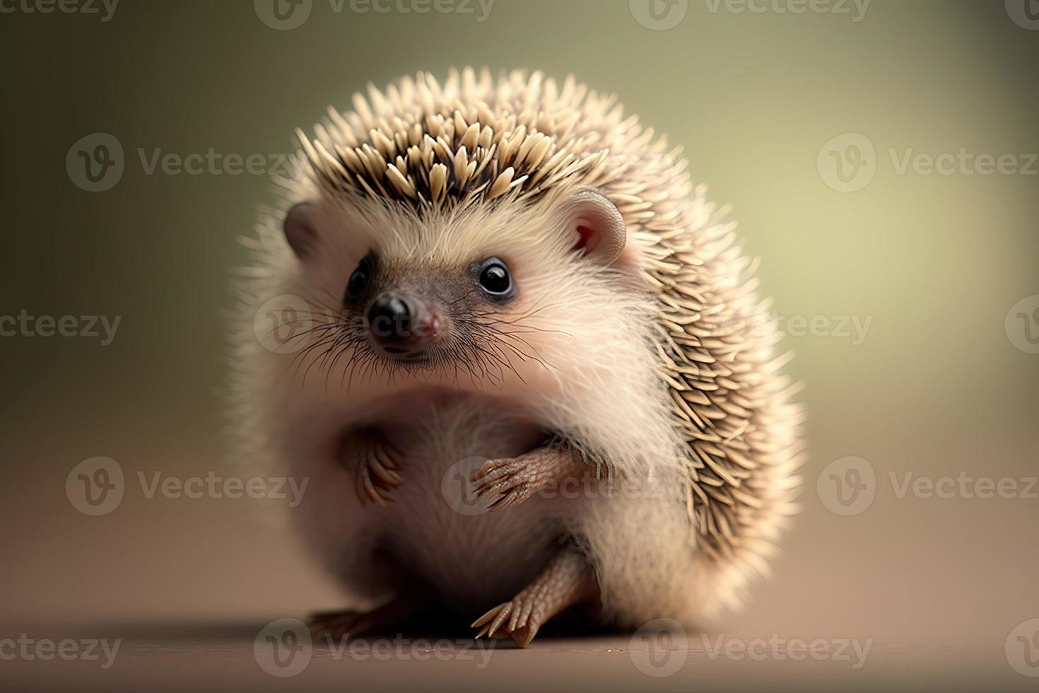 bebis igelkott leende makro fotografera foto