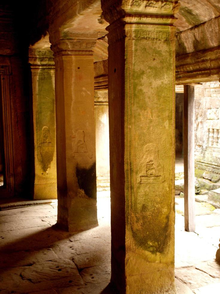 Kambodja 2010 - Angkor Wat sten tempel foto