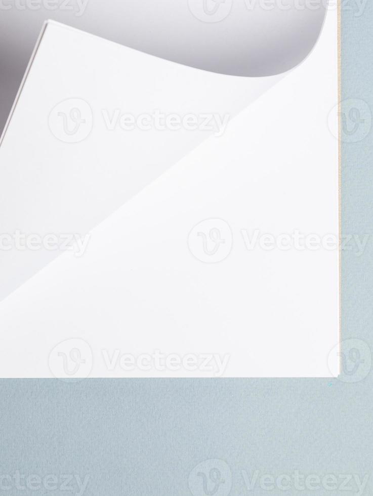 anteckningsbok sida med linje papper textur för bakgrund foto