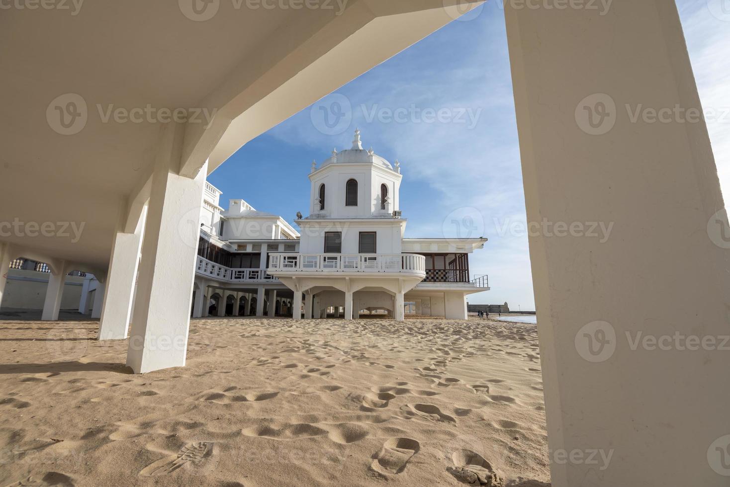 cadiz en hamn stad i andalusien i sydväst Spanien och annorlunda stad visningar foto