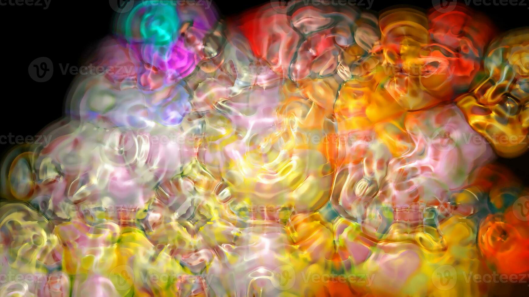 abstrakt färgrik bubblor foto