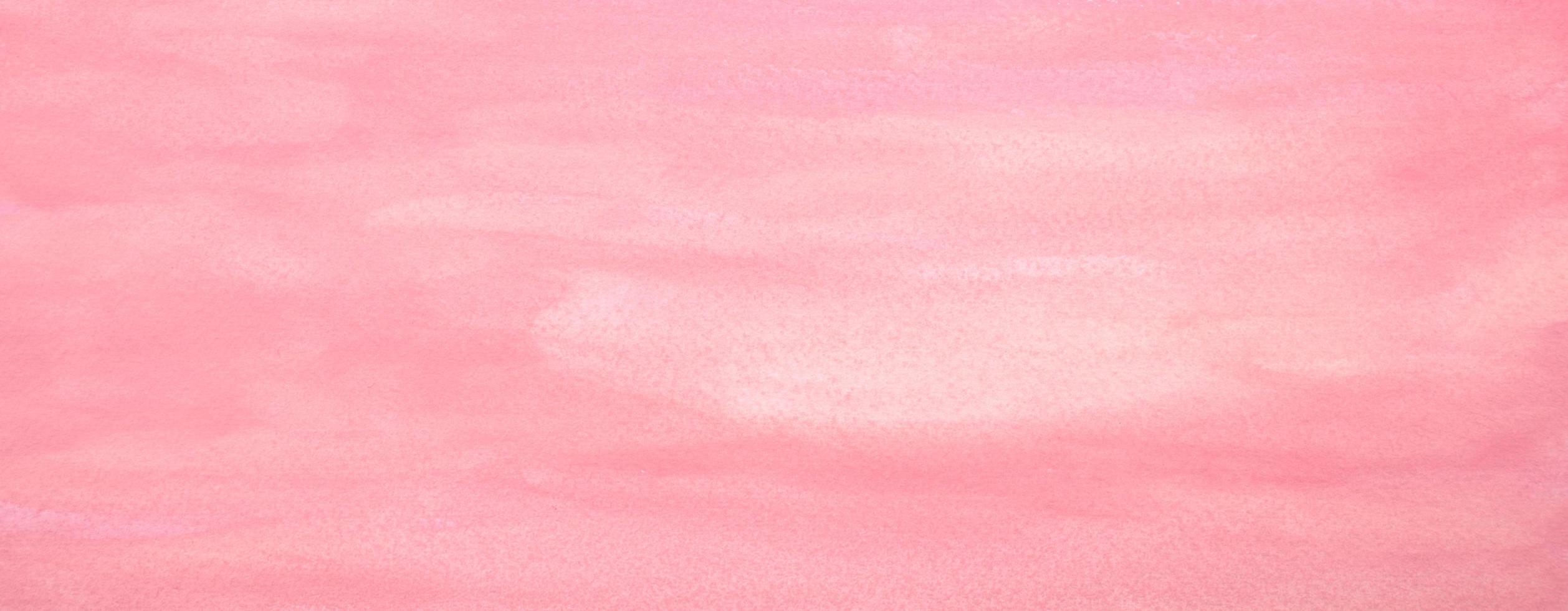 rosa pastell akvarellmålad fläck på papper. foto