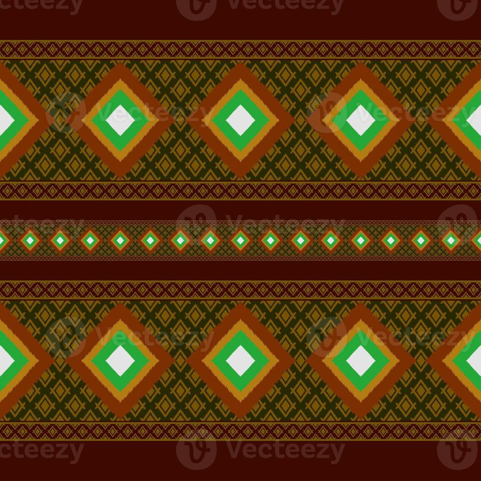 ikat geometrisk folklore ornament.tribal etnisk textur.sömlös randig mönster i aztec stil. figur stam- embroidery.indian, skandinavisk, zigenare, mexikansk, ikat mönster. foto