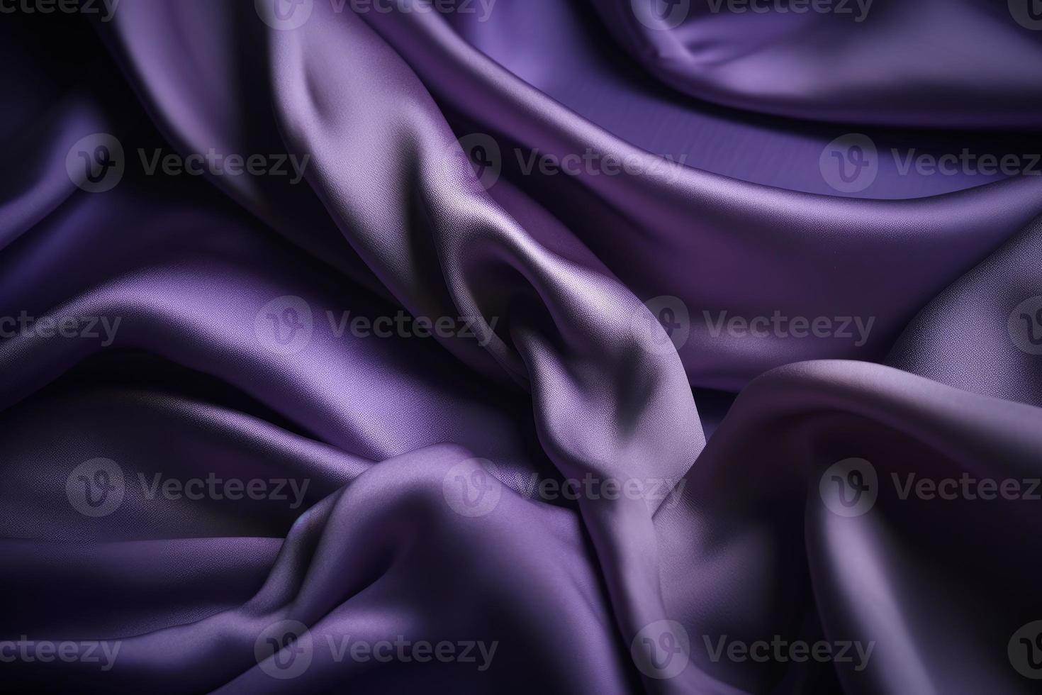 lila skinande silke. generera ai foto