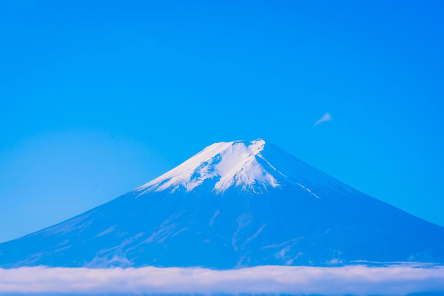 landskap vid Mt. fuji på hösten, japan foto