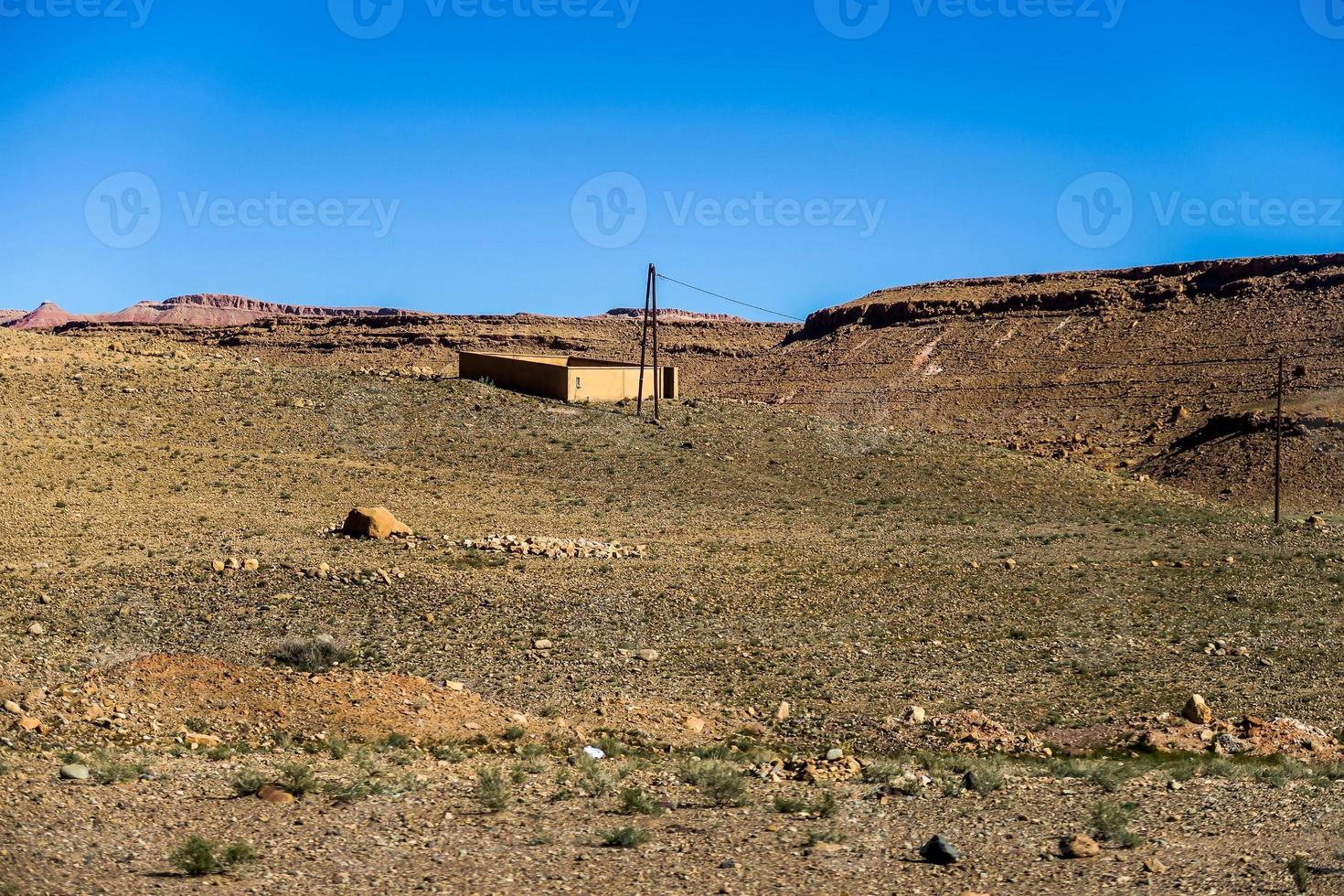 naturskön lantlig landskap foto