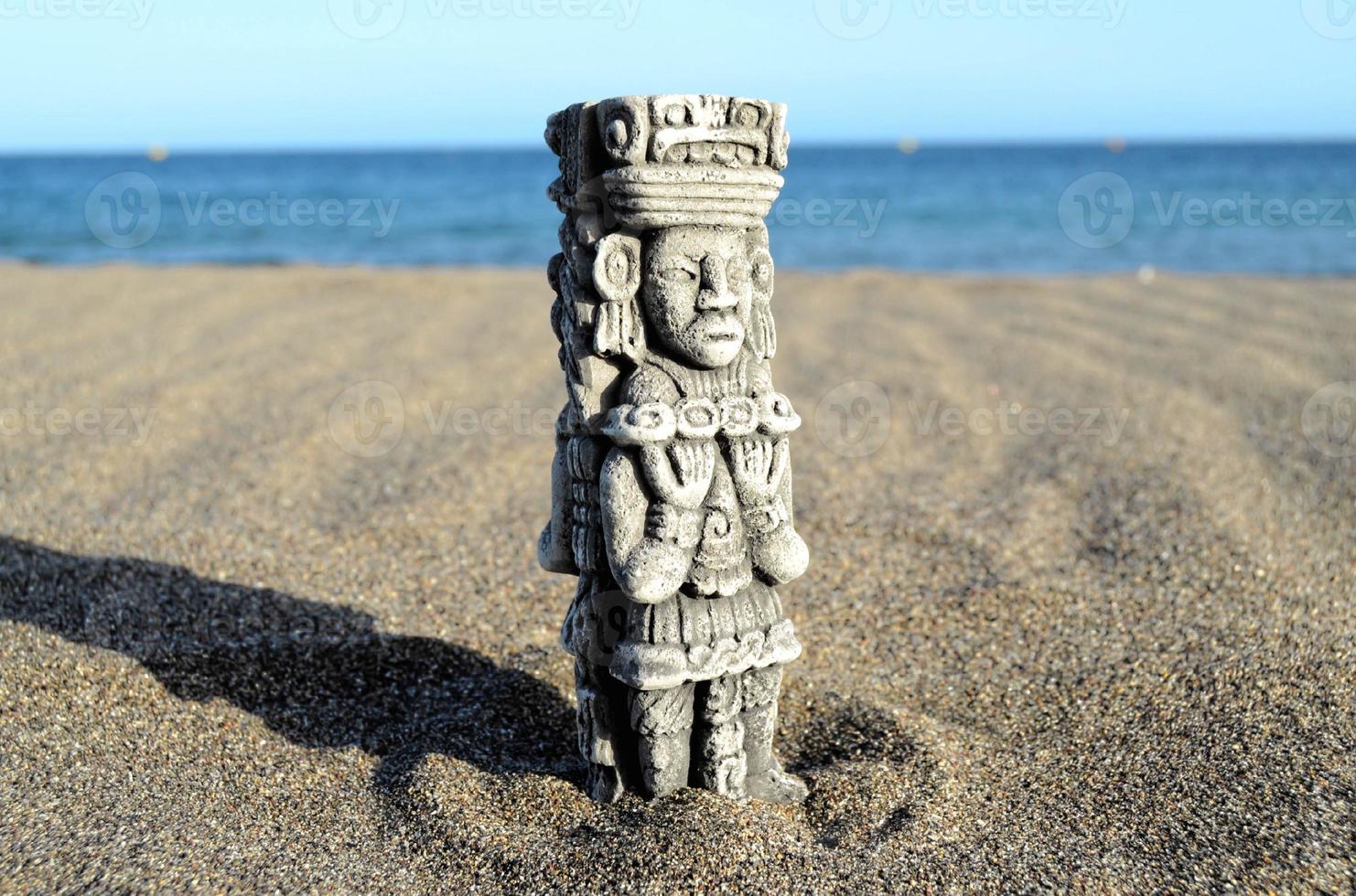 pre columbian miniatyr- i de sand foto