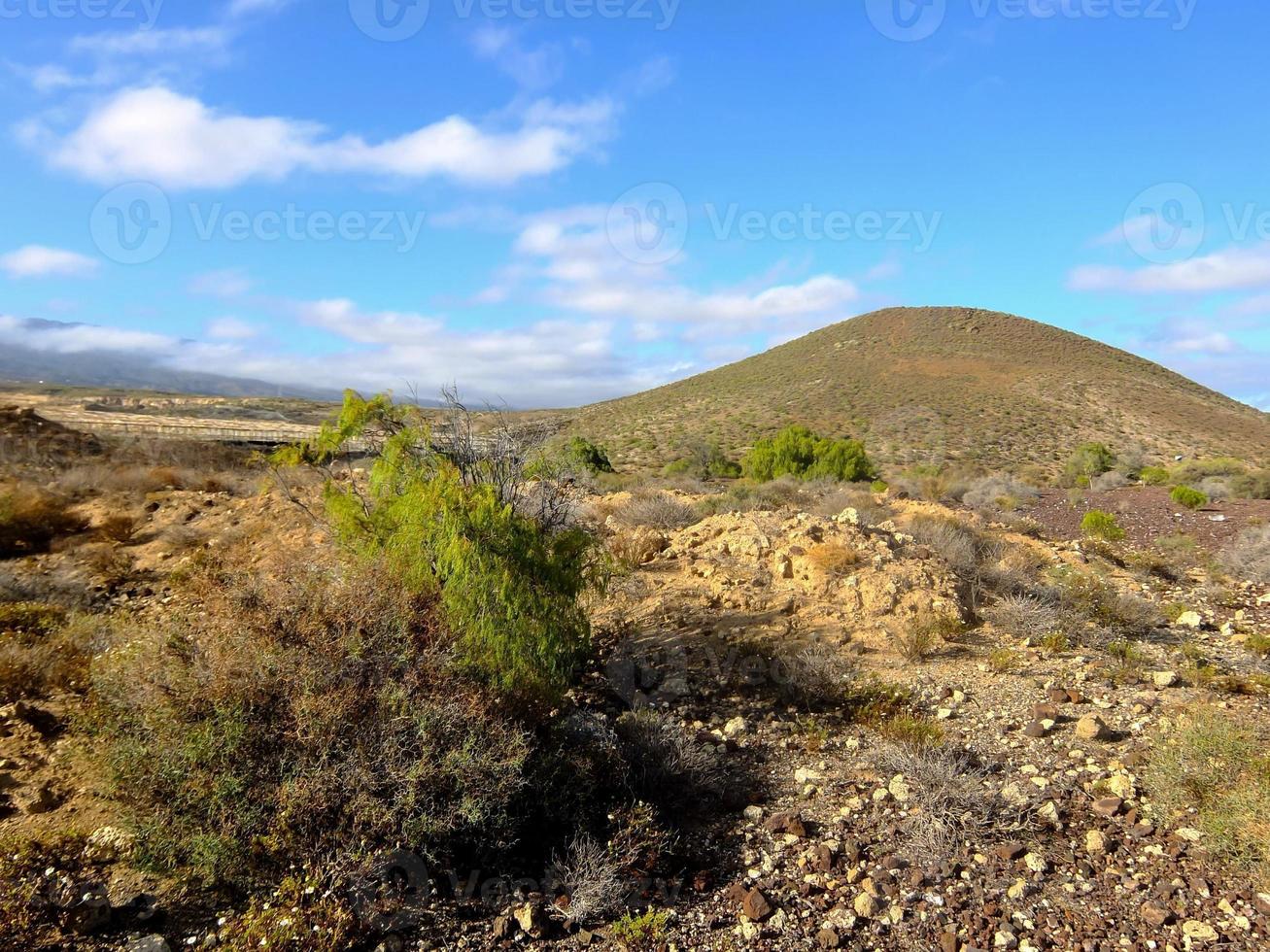 naturskön lantlig landskap foto