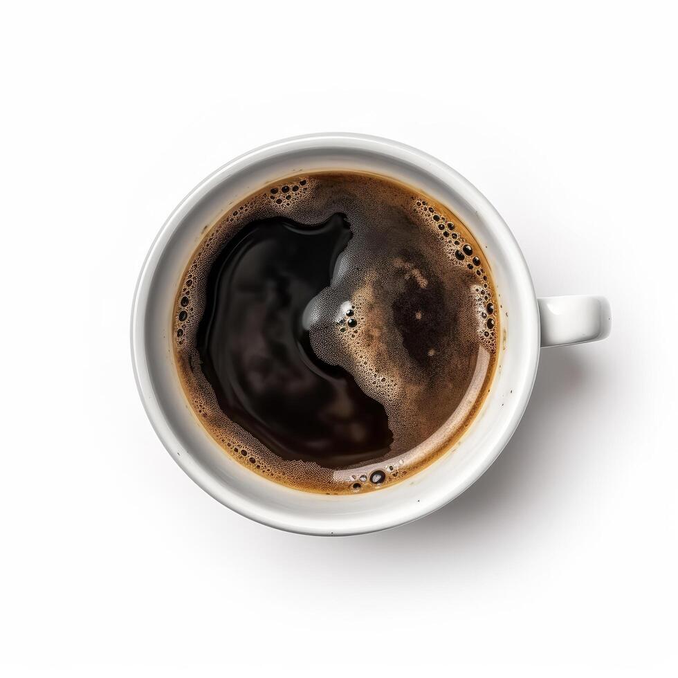 espresso kaffe kopp isolerat. illustration ai generativ foto