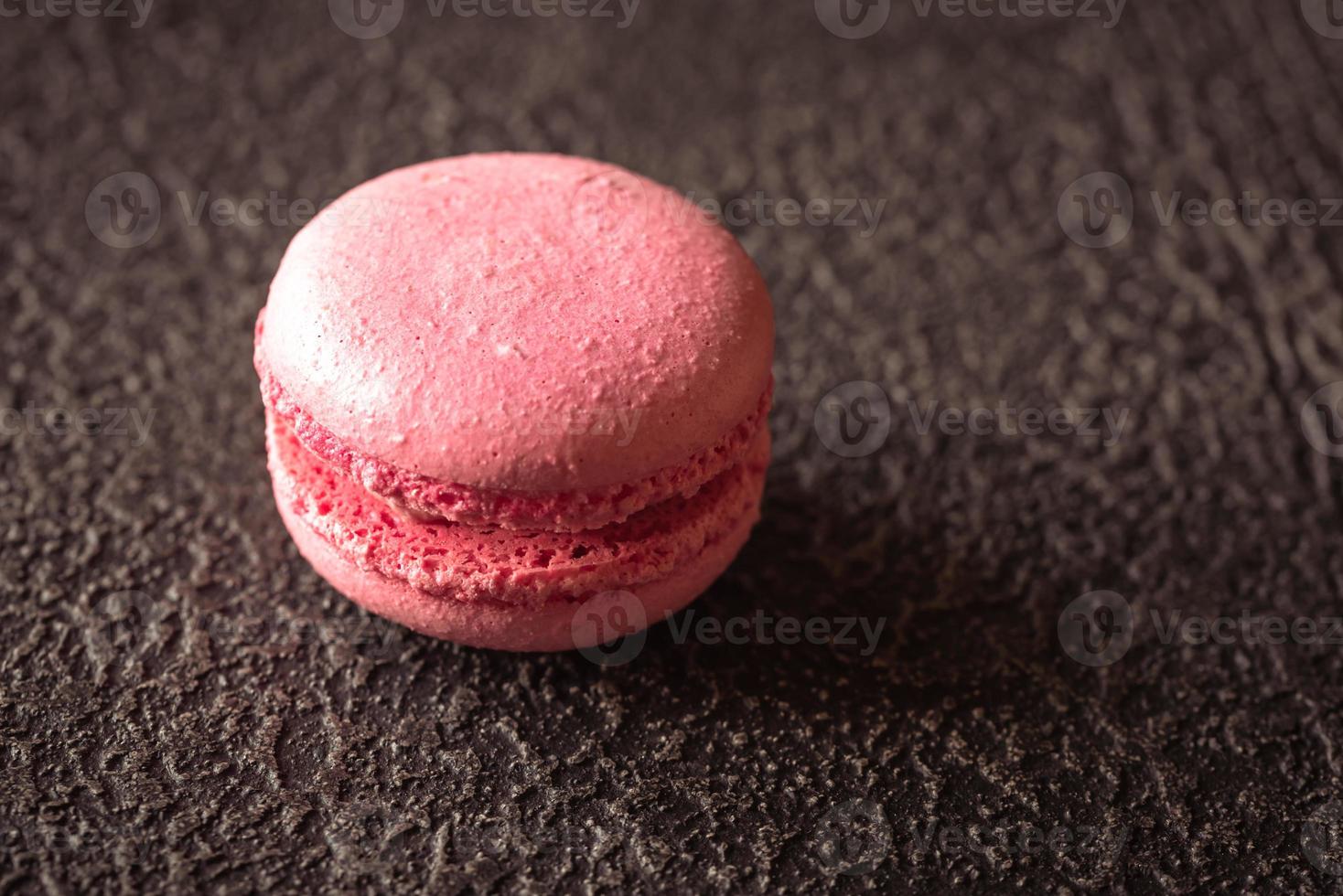 rosa macaron närbild foto