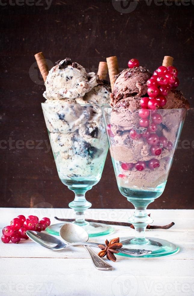 glass sundae foto