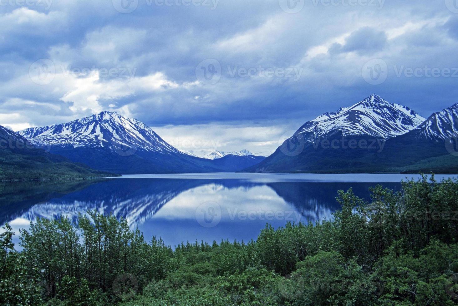 skymning i de yukon foto