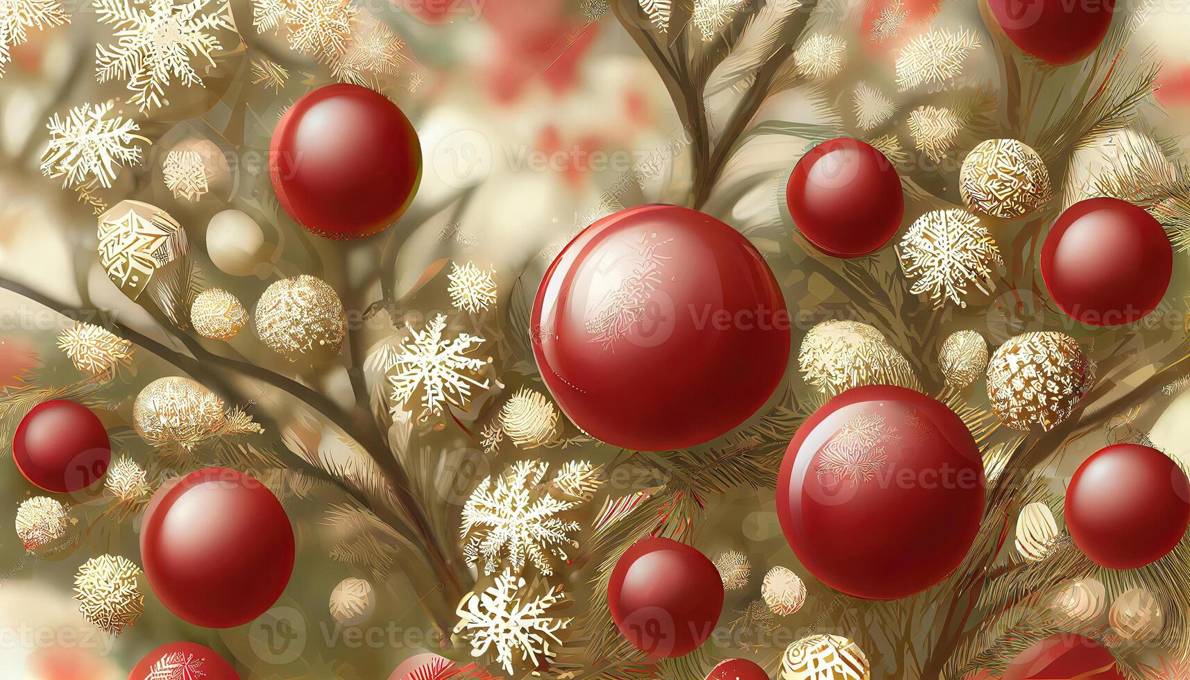 realistisk jul säsong mönster design. generativ ai foto