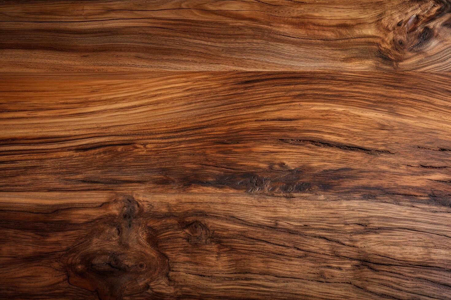 slät mahogny trä textur bakgrund illustration med generativ ai foto