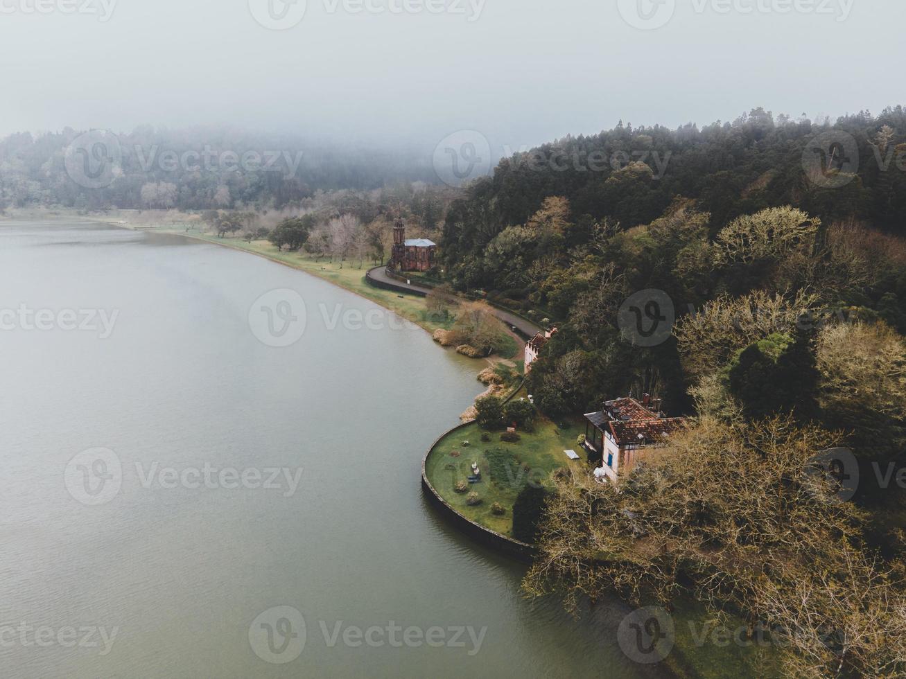 capela de nossa senhora das vitorias i sao miguel, de azorerna foto