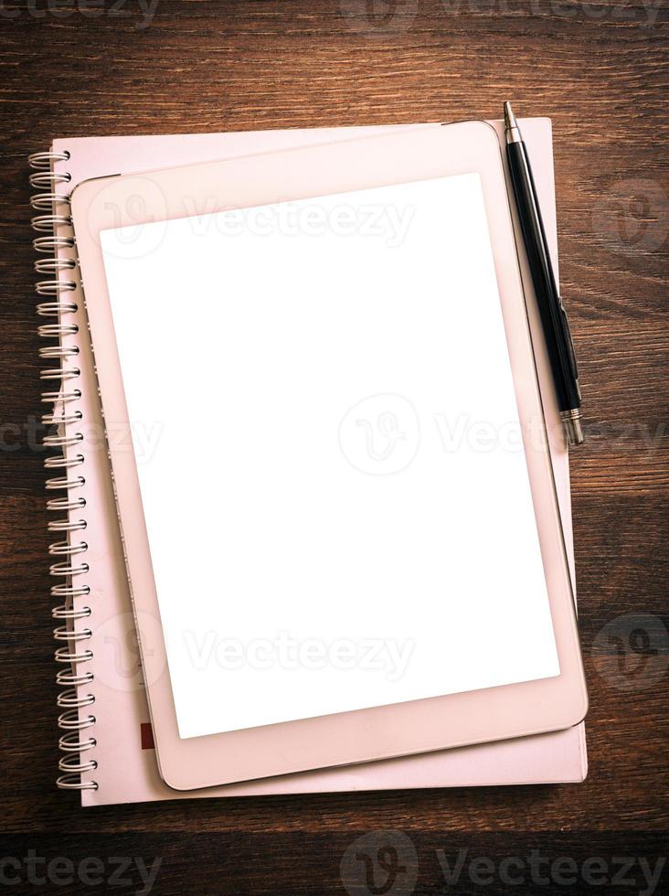 blank skärm tablett foto