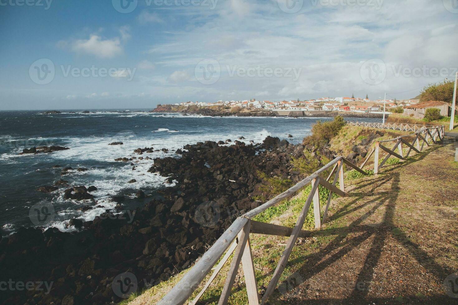 se från mosteiros i sao miguel, de azorerna foto