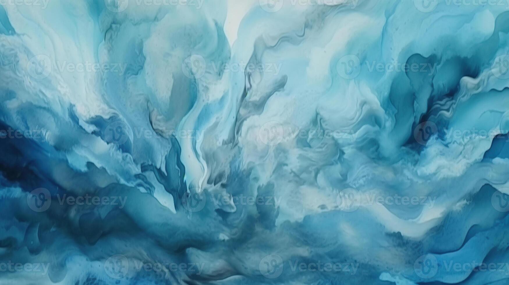 abstrakt vattenfärg måla bakgrund mörk blå Färg grunge textur för bakgrund, ai genererad bild foto