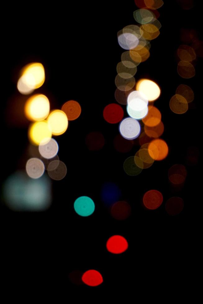 vertikala bokeh-lampor foto