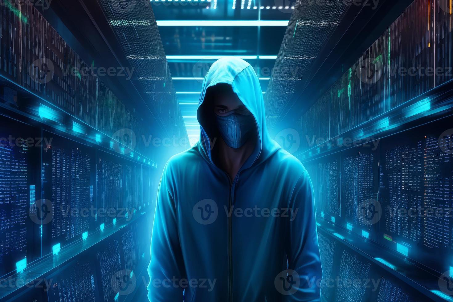 anonym hacker. generera ai foto