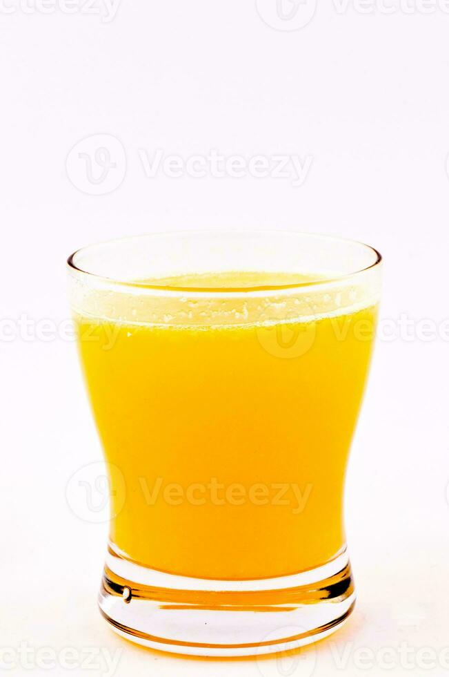 isolerat orange juice foto