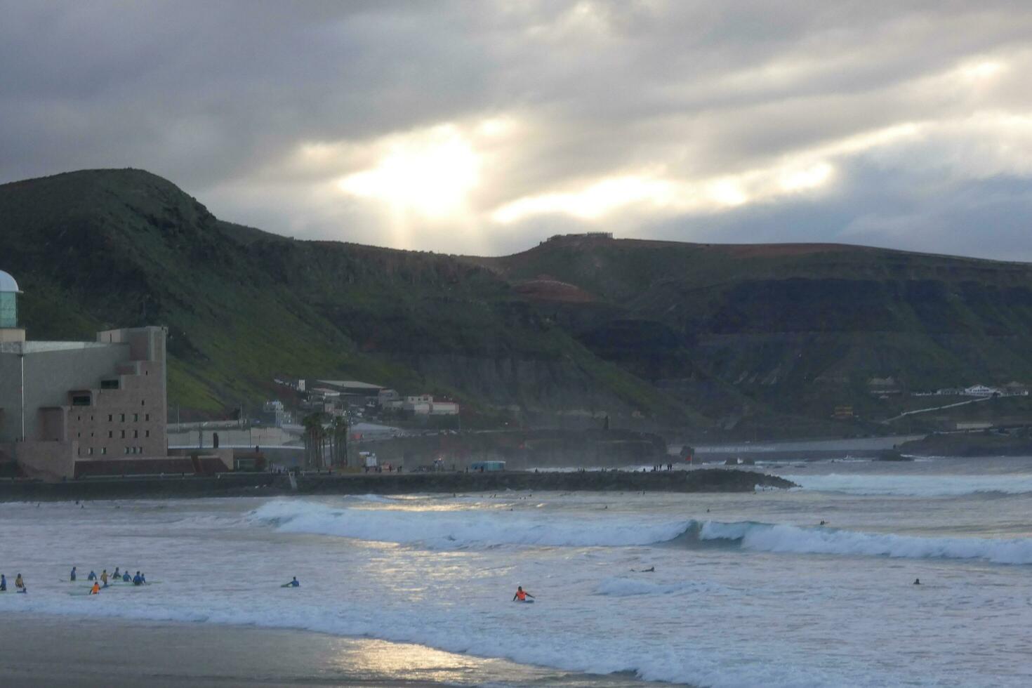 ö av gran canaria i de atlanten hav foto