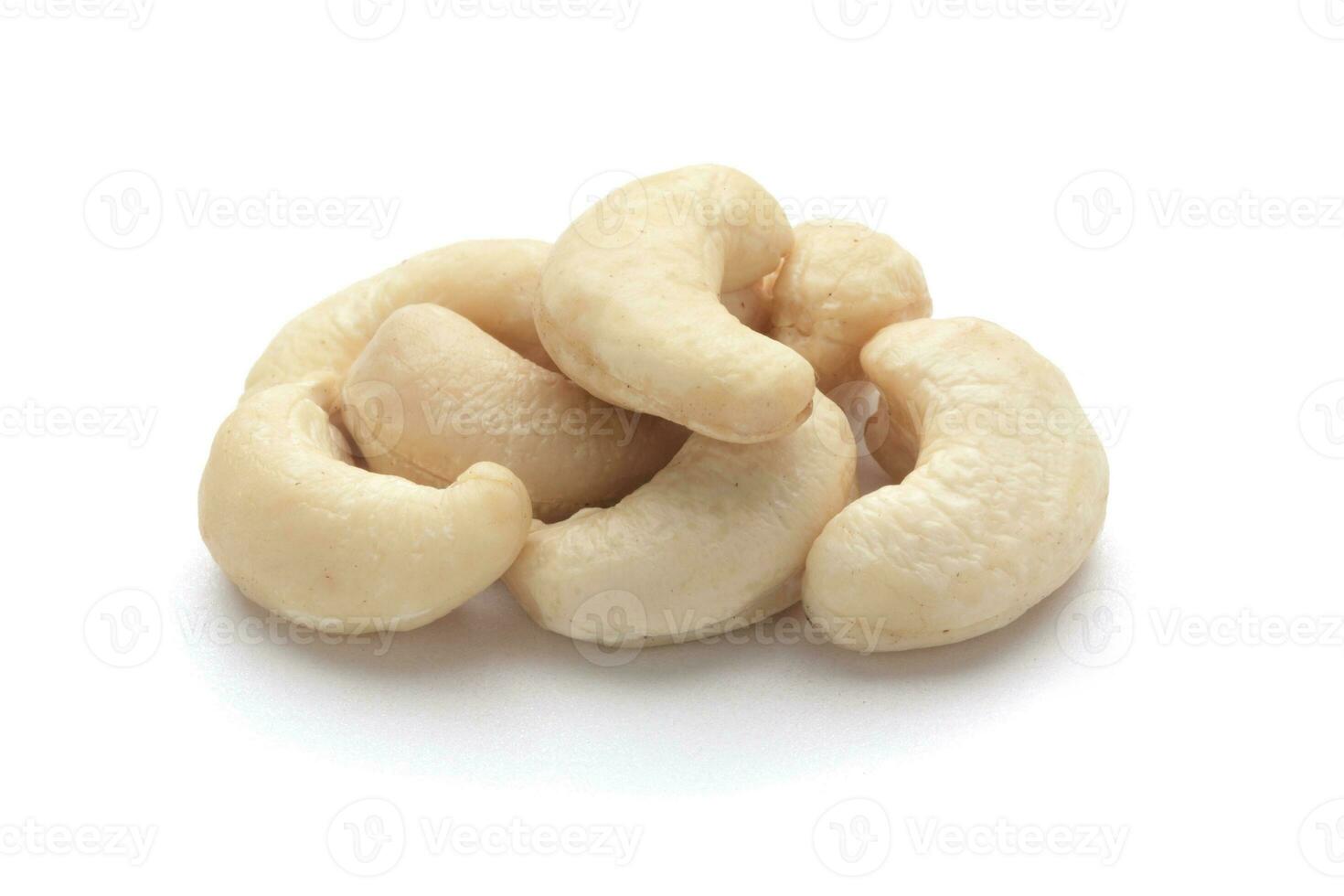 cashewnötter isolerade foto