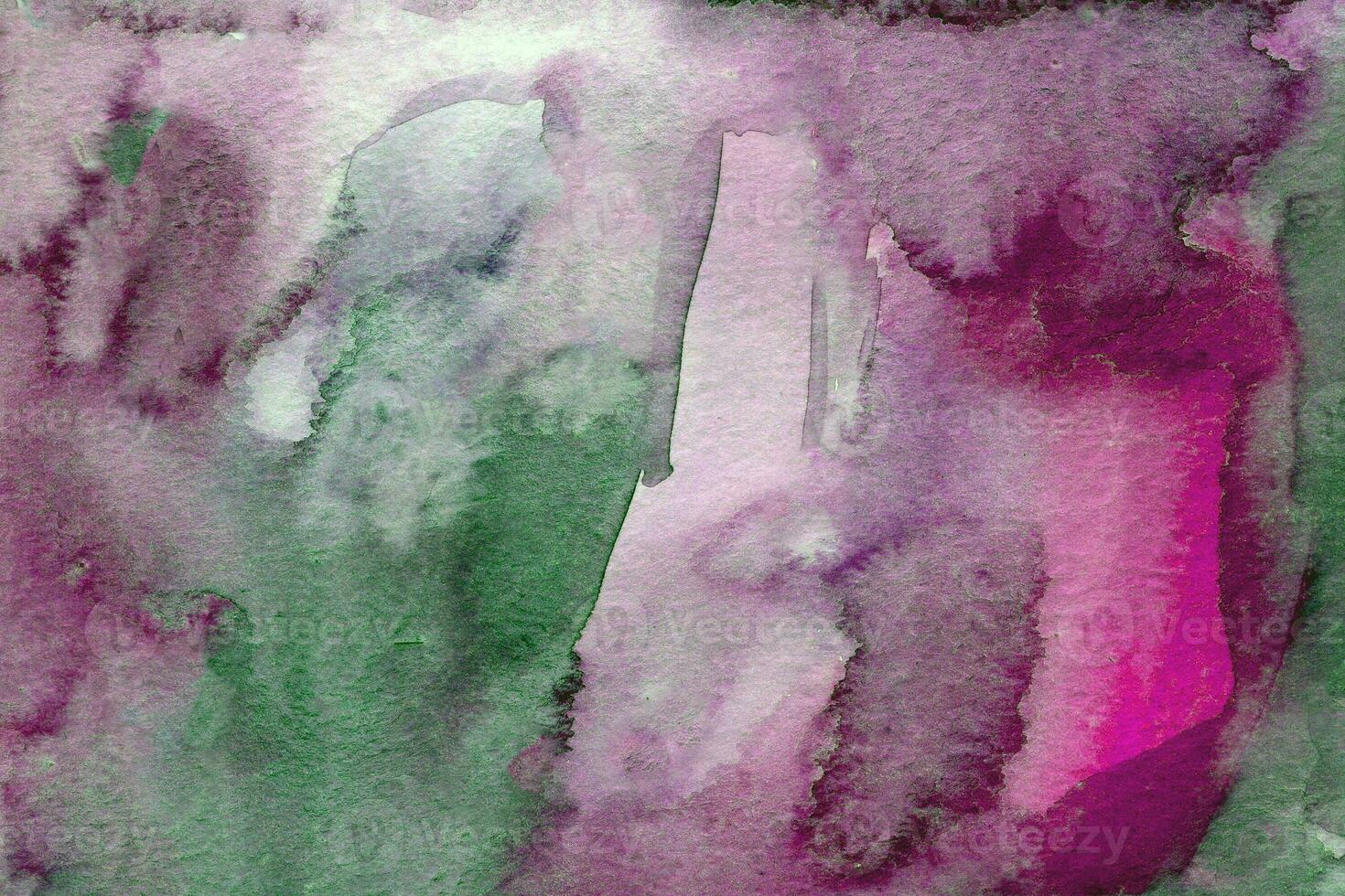 rosa grön vattenfärg bakgrund textur foto