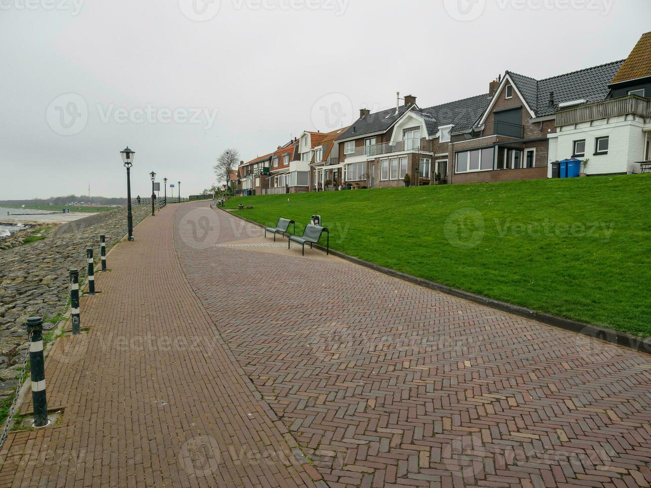 de stad av urk i de nederländerna foto