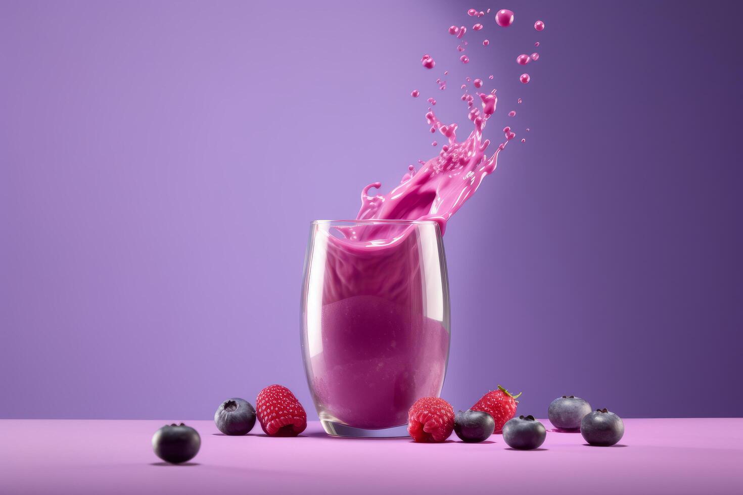 smoothie bakgrund. illustration ai generativ foto