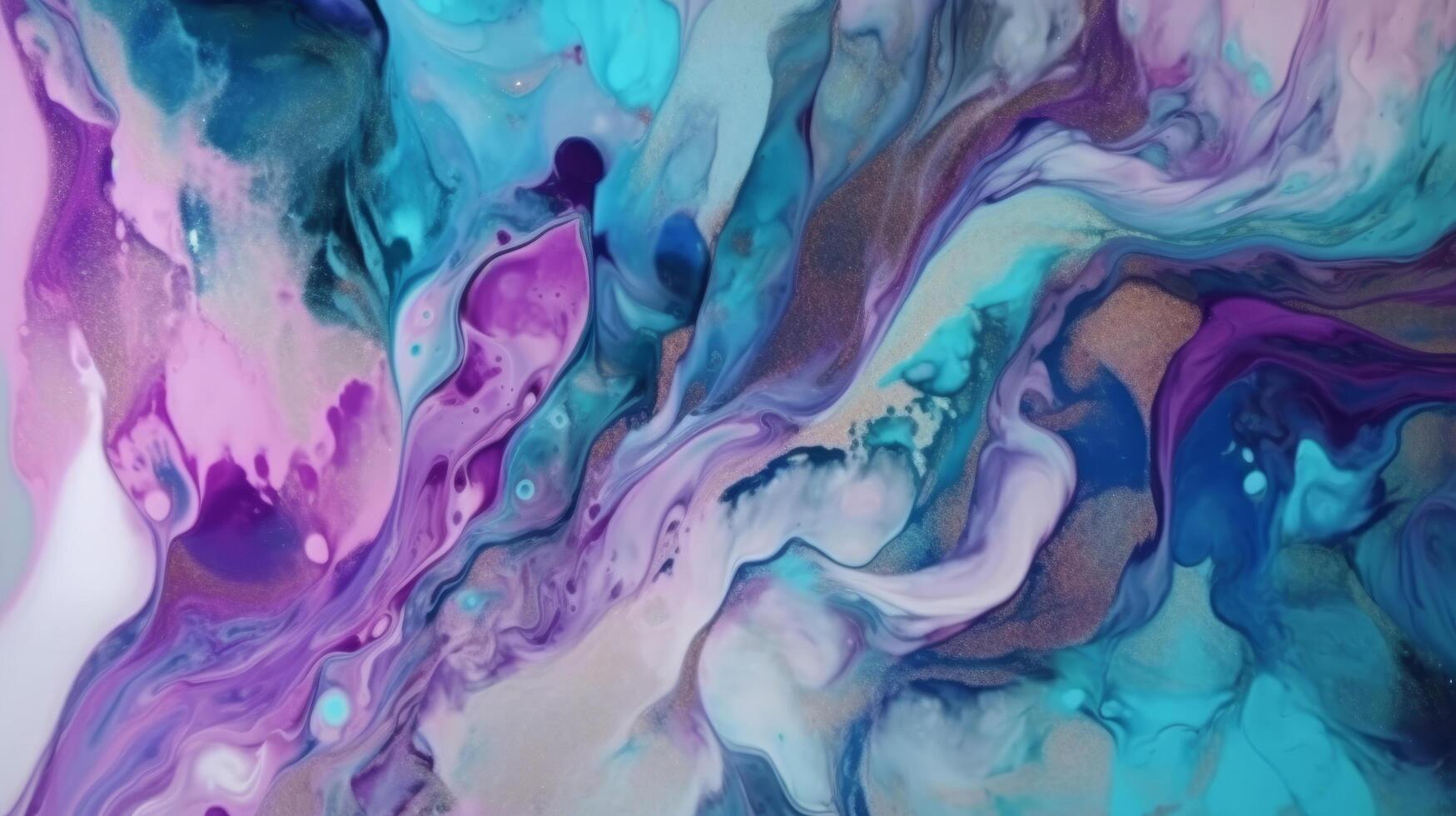 marmor bläck abstrakt textur. illustration ai generativ foto