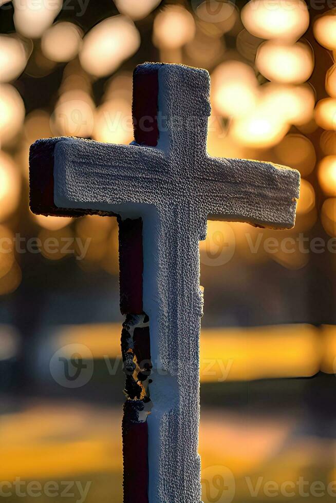 naturens fristad - en trä- kyrka mitt i de gräsmark foto