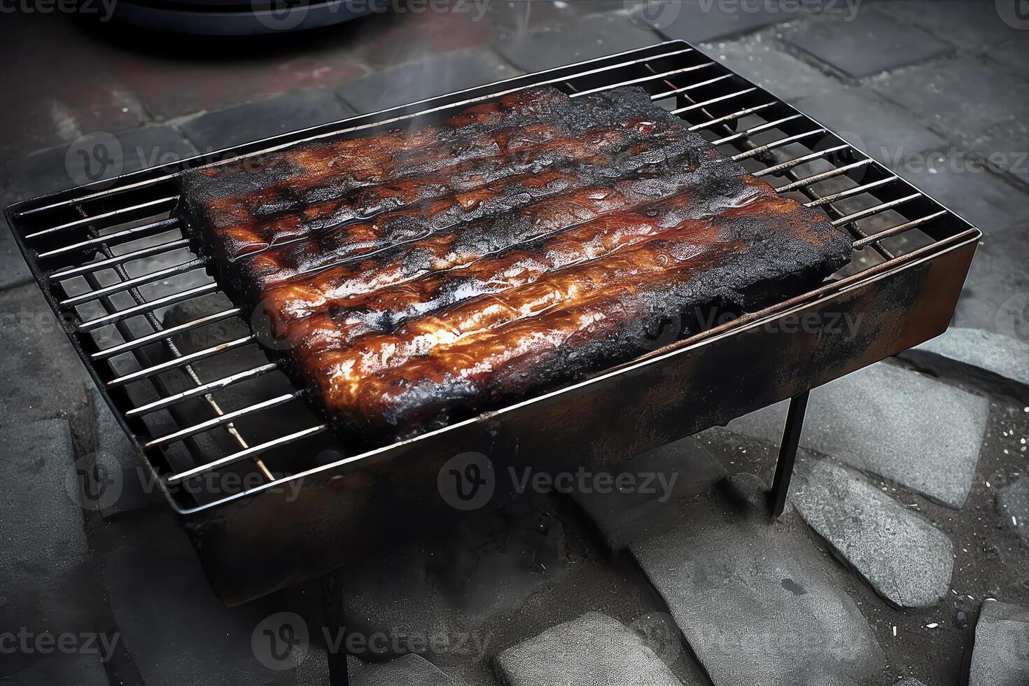 grilla. ai genererad foto