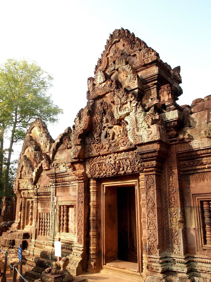 ruiner i Angkor Wat i Siem Reap, Kambodja foto