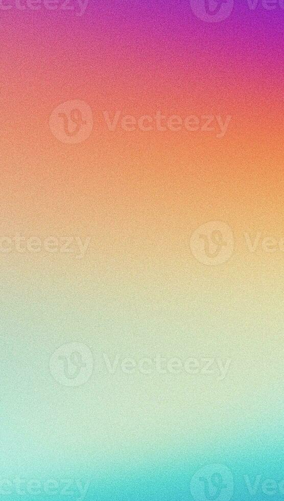 abstrakt orange kricka grön rosa suddig kornig lutning bakgrund ljud textur effekt vertikal ram kopia Plats foto
