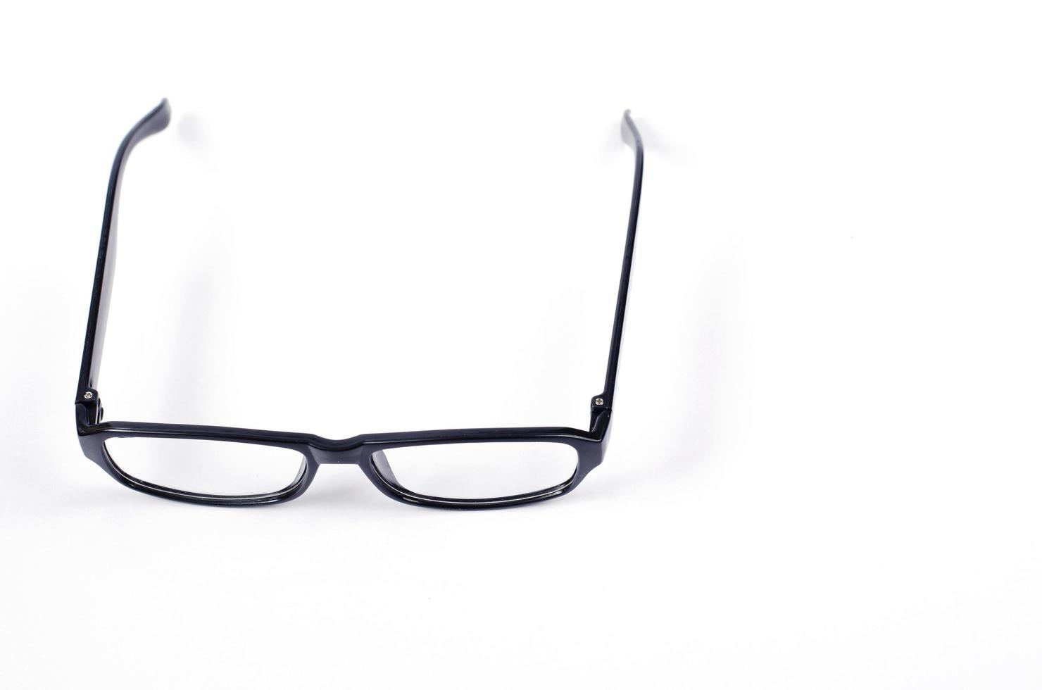 glasögon på en vit bakgrund foto