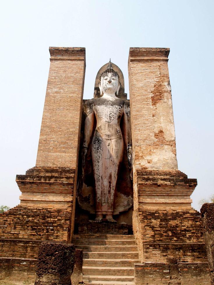 sukhothai historiska park Thailand foto