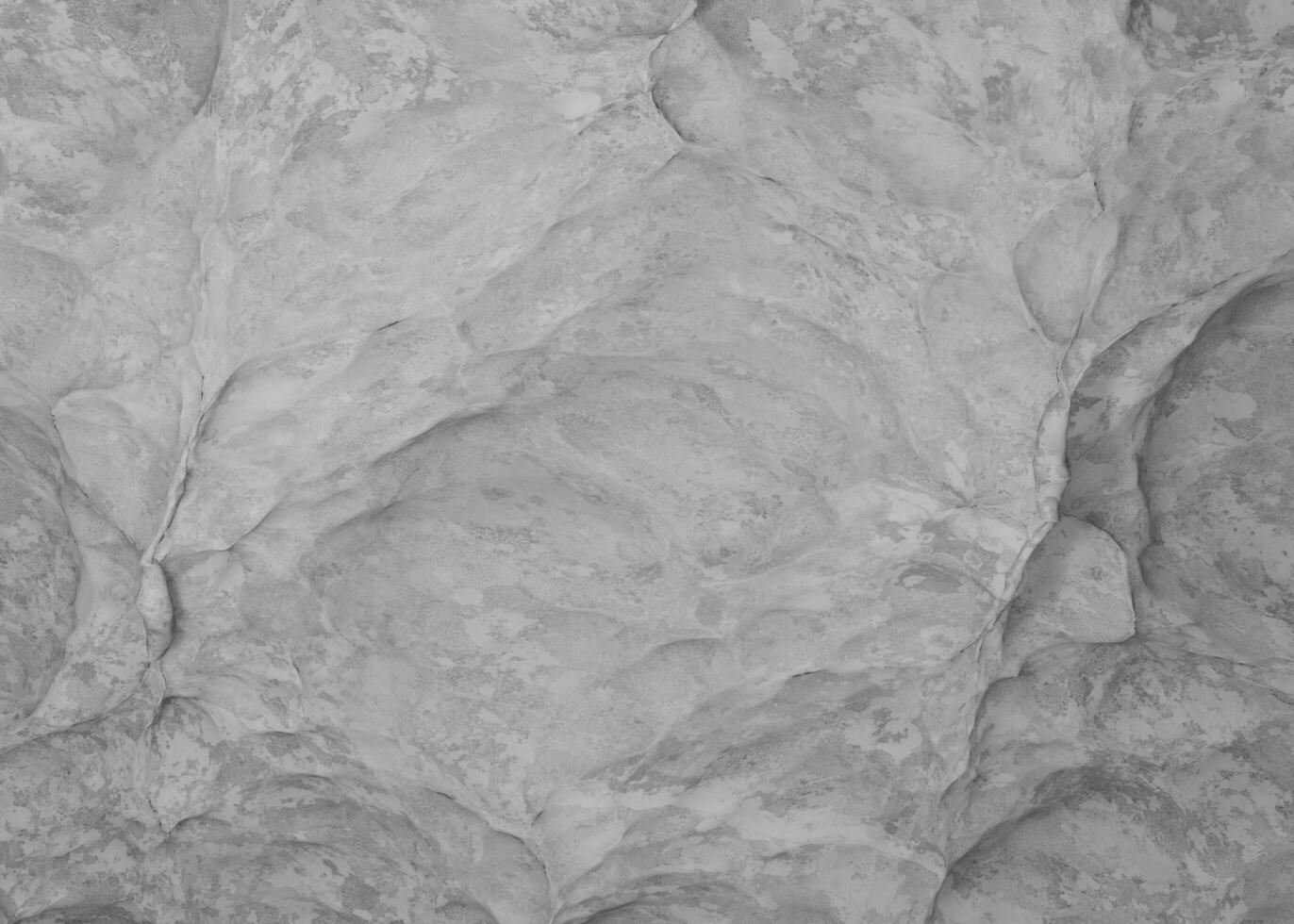 3d vägg vit mossiga sten sten textur bakgrund foto