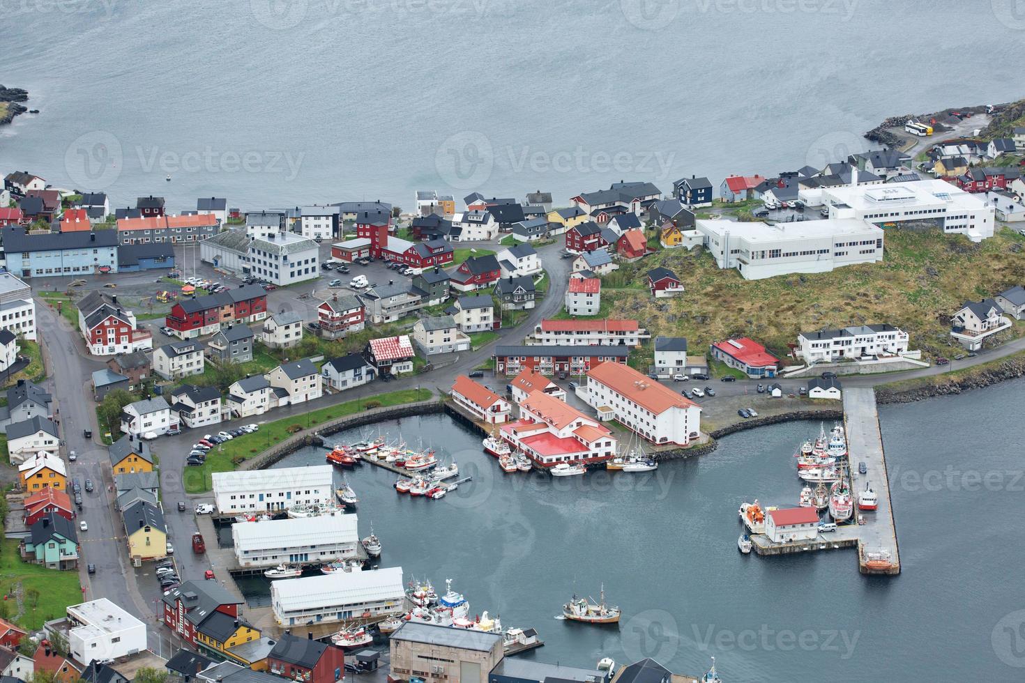 kultur och liv i den nordligaste staden honningswag i norge foto