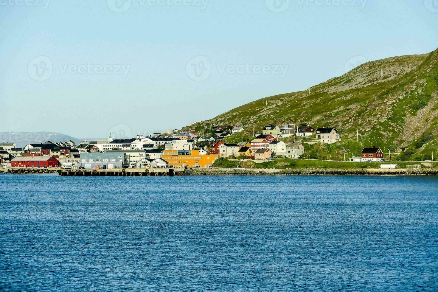 naturskön lantlig se foto