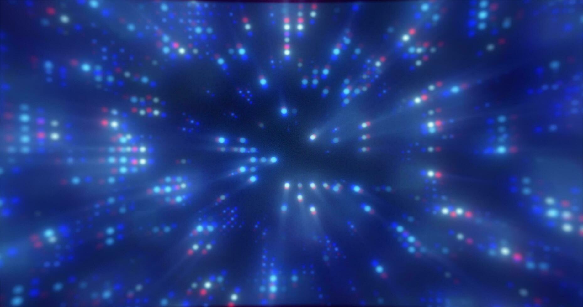 abstrakt blå trogen hi-tech energi partiklar prickar och kvadrater magisk ljus lysande bakgrund foto