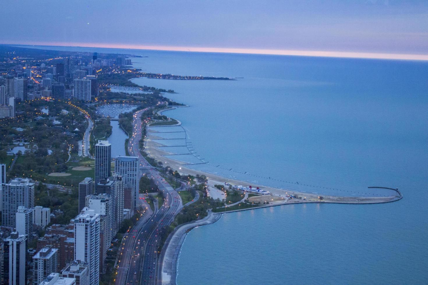 john hancock tower, 360 chicago, maj 2017 foto