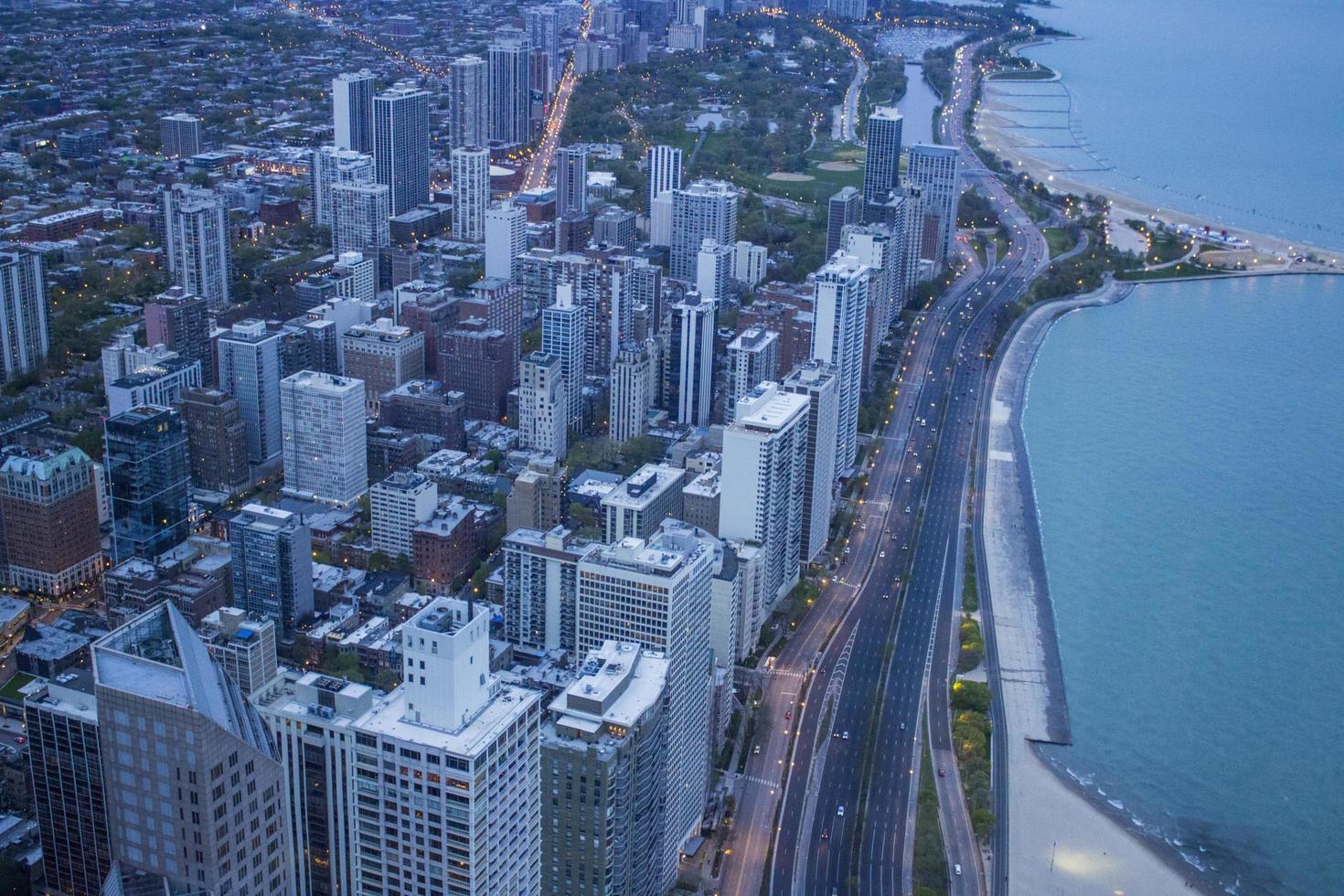 john hancock tower, 360 chicago, maj 2017 foto