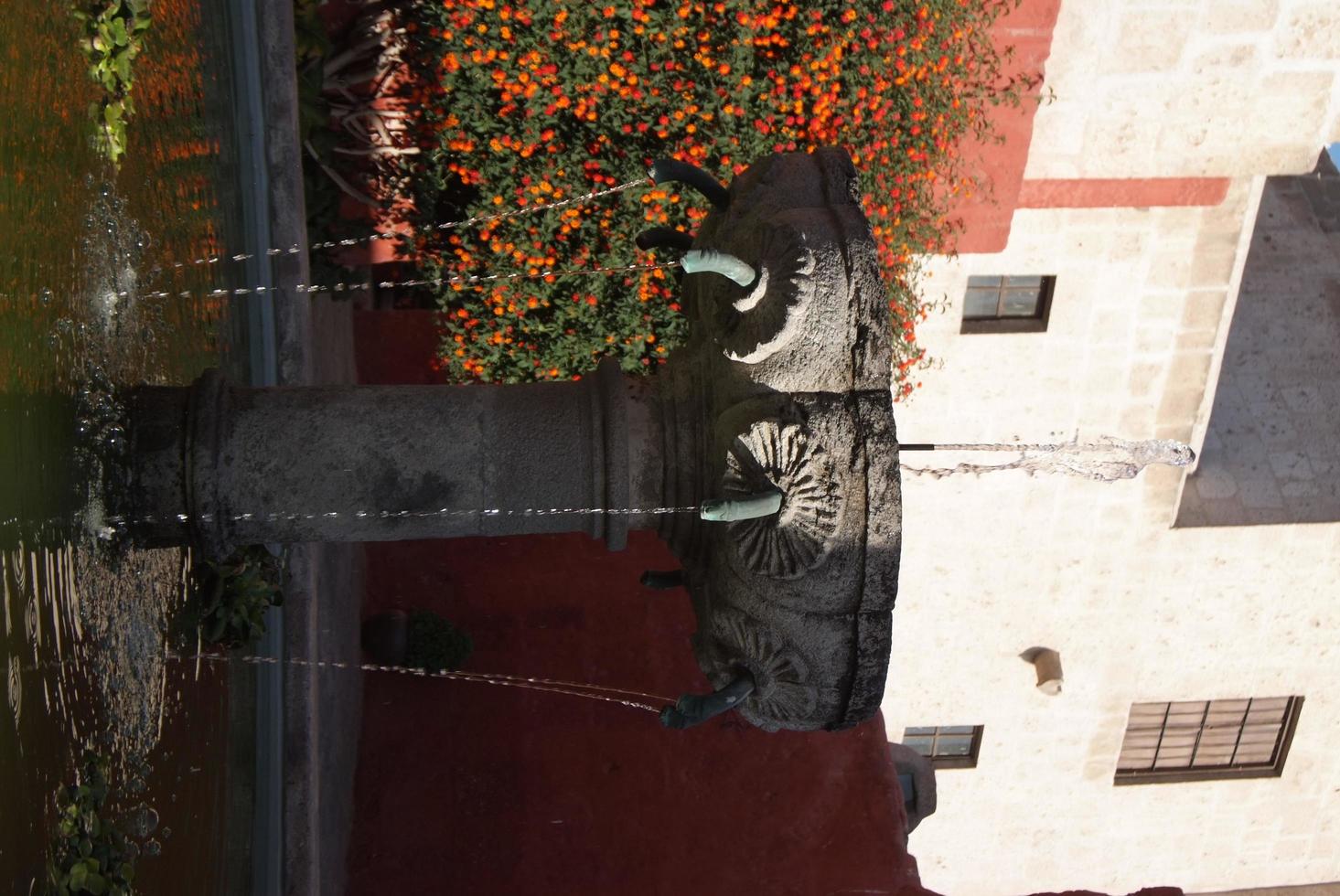 saint catherine kloster i arequipa, peru foto