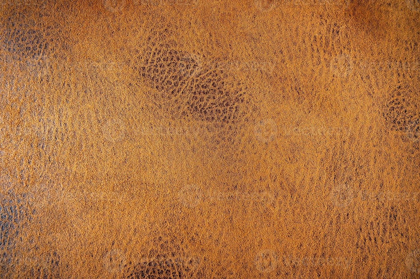 brun läder bakgrund foto