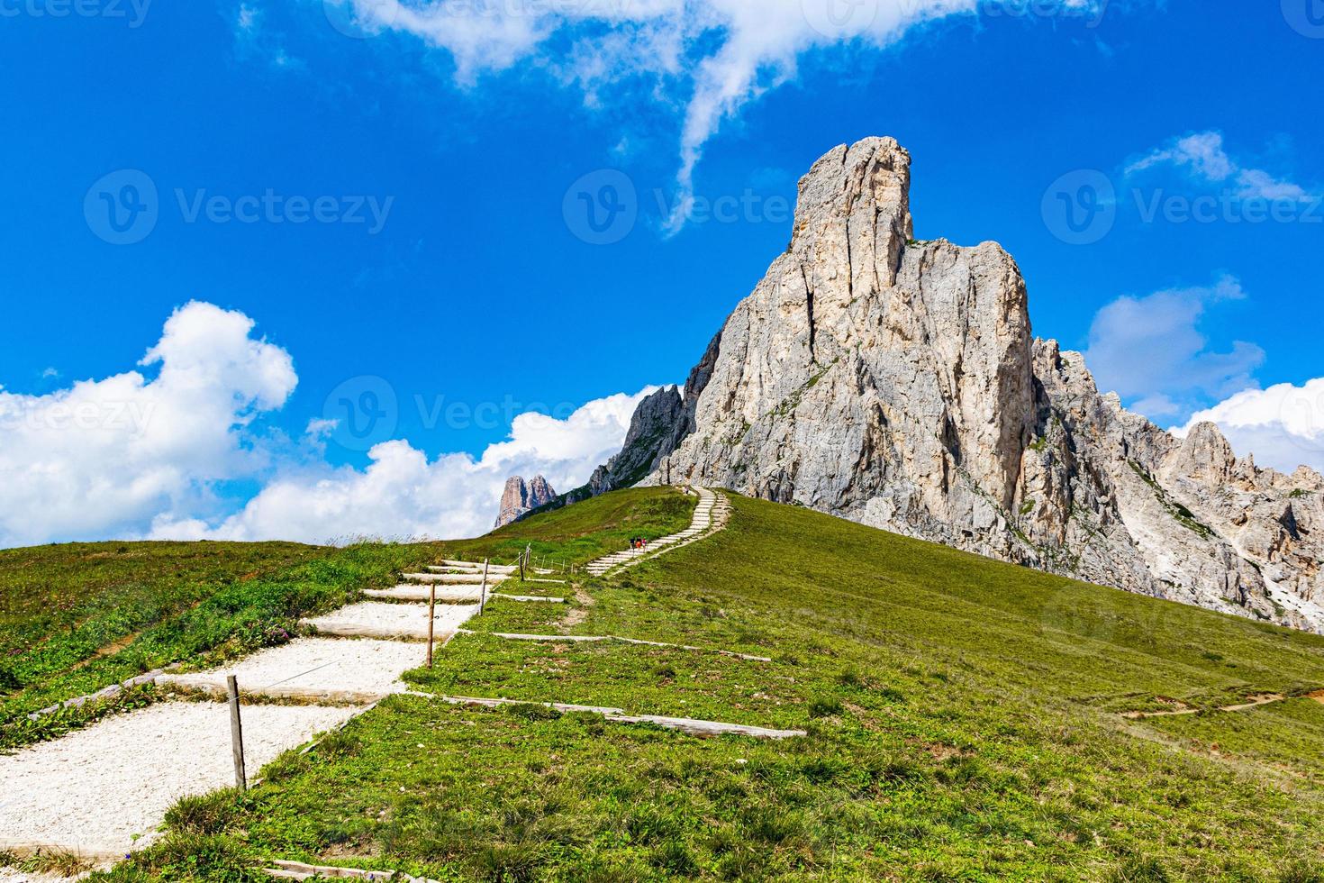 vandring i dolomiterna foto