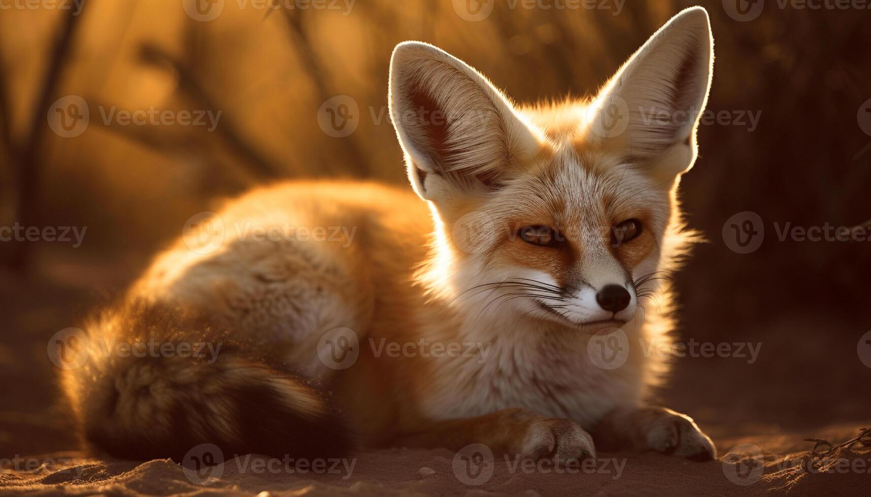 fluffig kattunge Sammanträde i gräs, ser på kamera med vakenhet genererad förbi ai foto