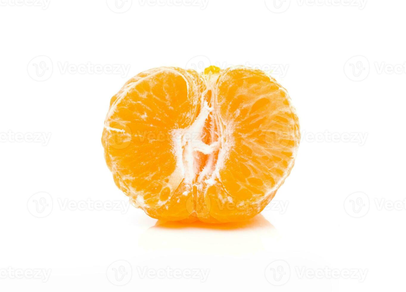shogun apelsiner frukt på en vit bakgrund foto