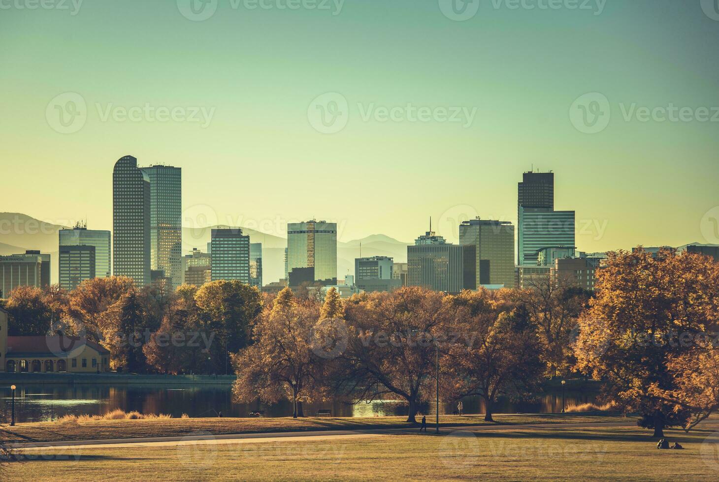 denver colorado falla tid horisont foto