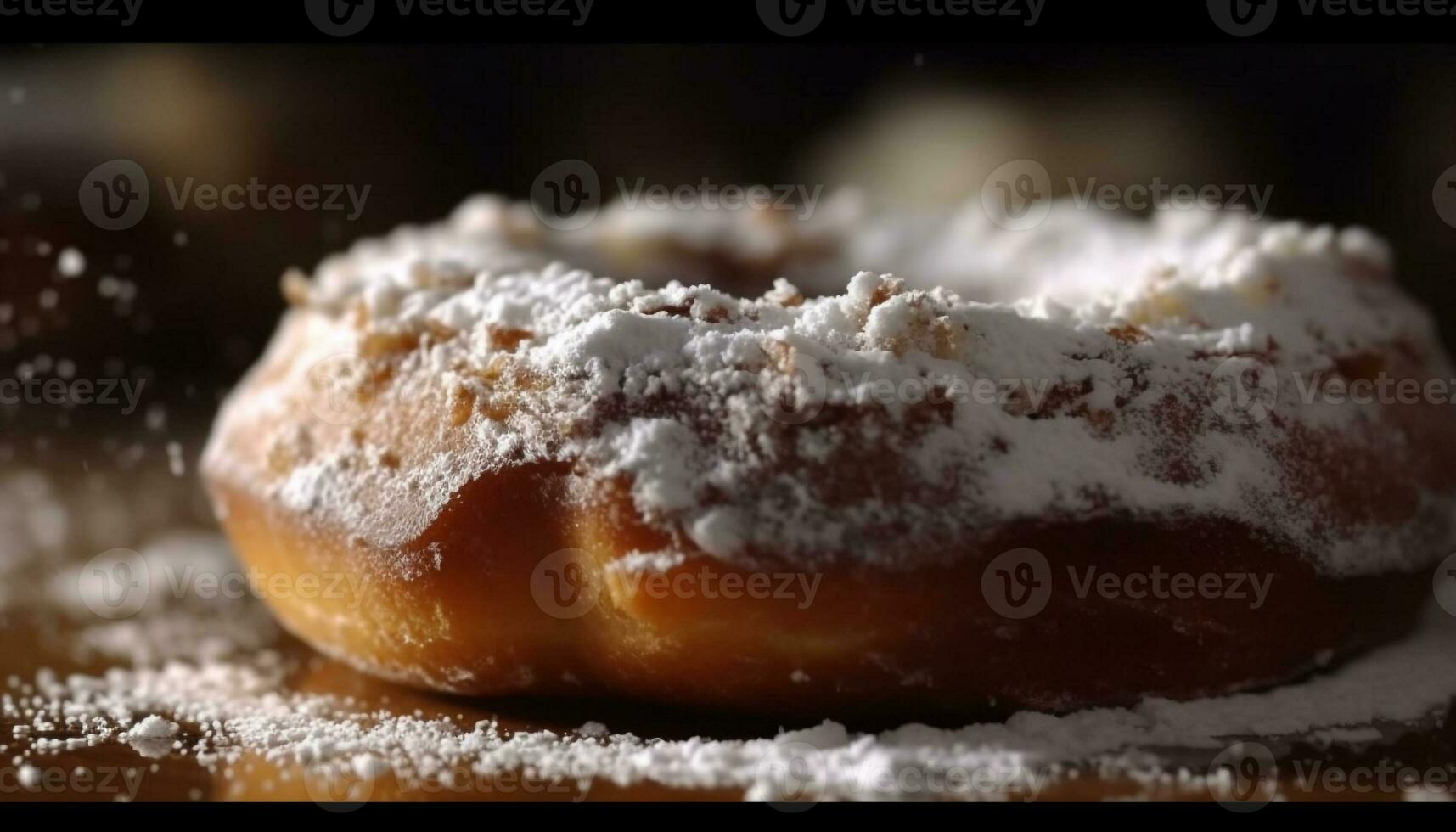 hemlagad choklad chip småkakor på rustik tallrik genererad förbi ai foto